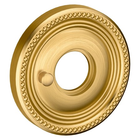 Baldwin Single Privacy Rosettes Lifetime Satin Brass R008.044.IPV